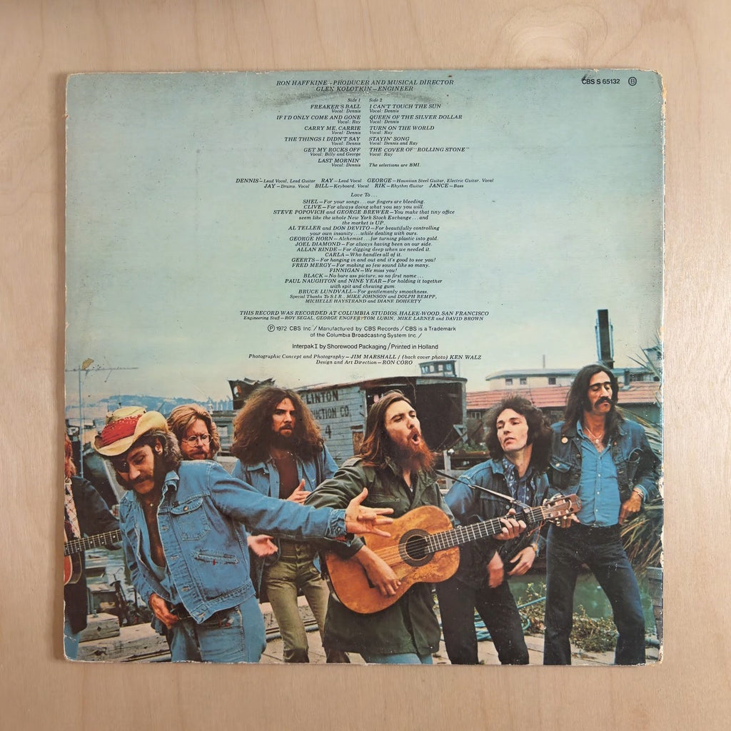 Dr. Hook & The Medicine Show – Sloppy Seconds – back cover