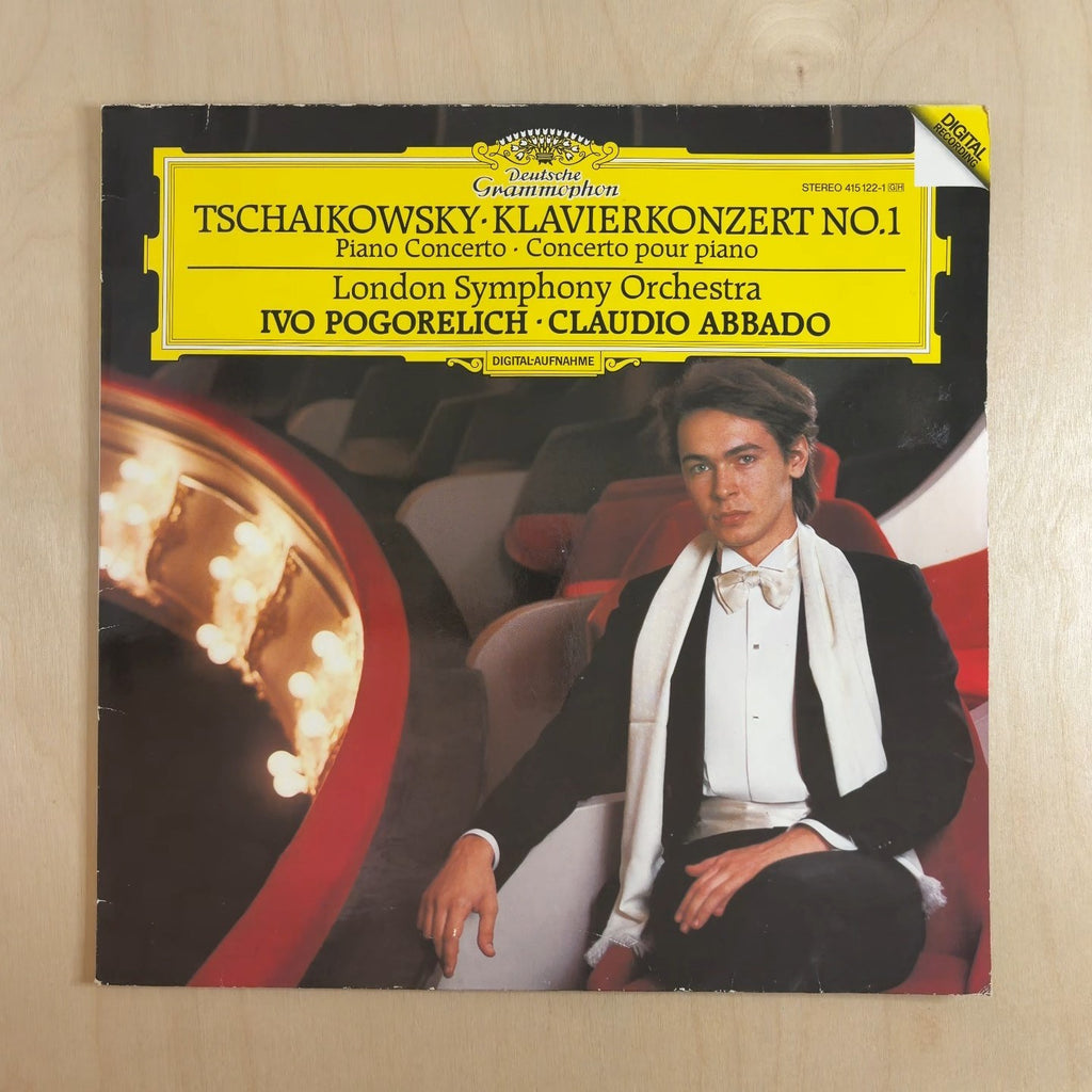 Pyotr Ilyich Tchaikovsky, London Symphony Orchestra, Ivo Pogorelich, Claudio Abbado – Klavierkonzert No. 1 – front cover