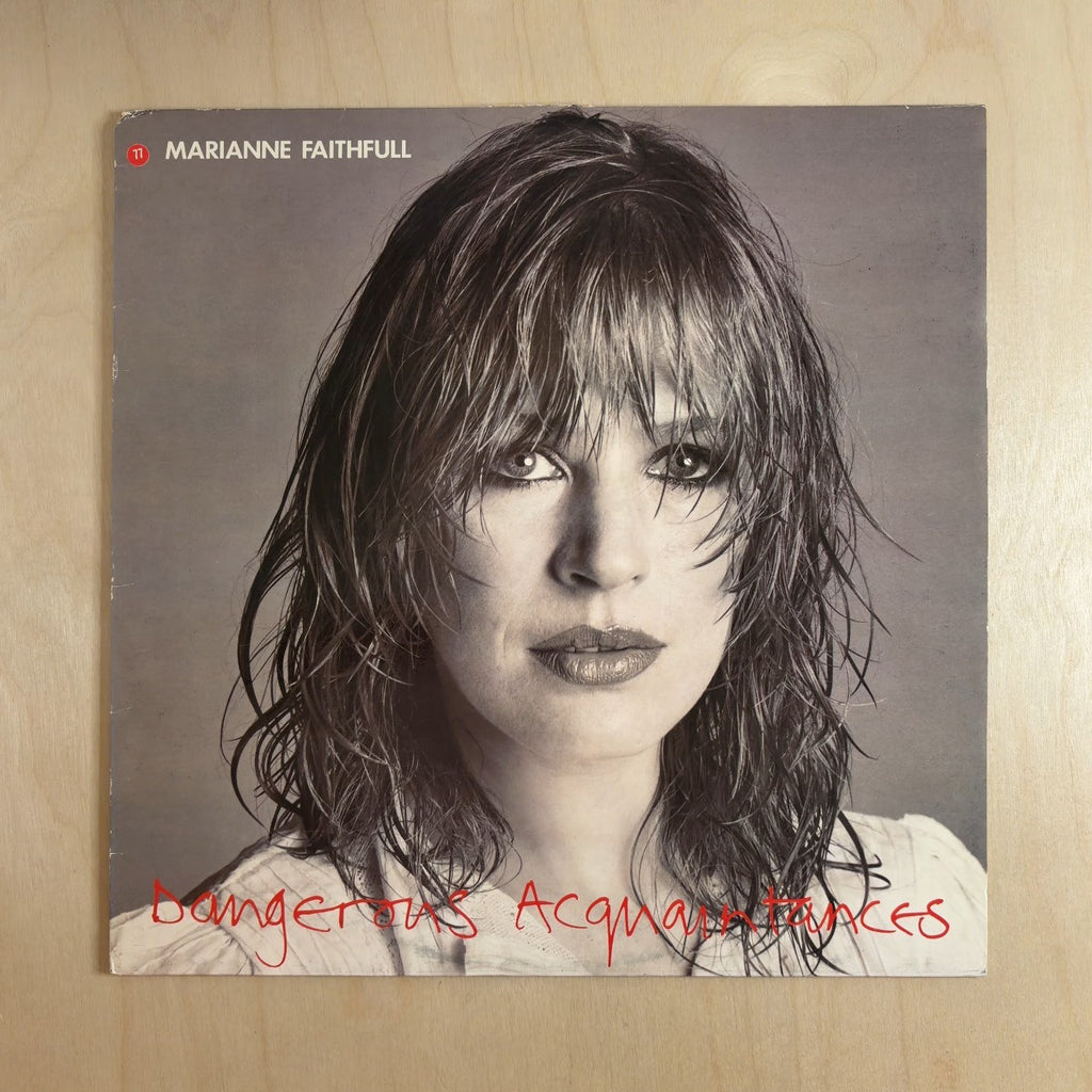 Marianne Faithfull – Dangerous Acquaintances – front cover