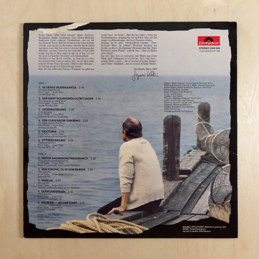 Otto Brandenburg – Har Havet Nogensinde Glitret Sådan? – back cover