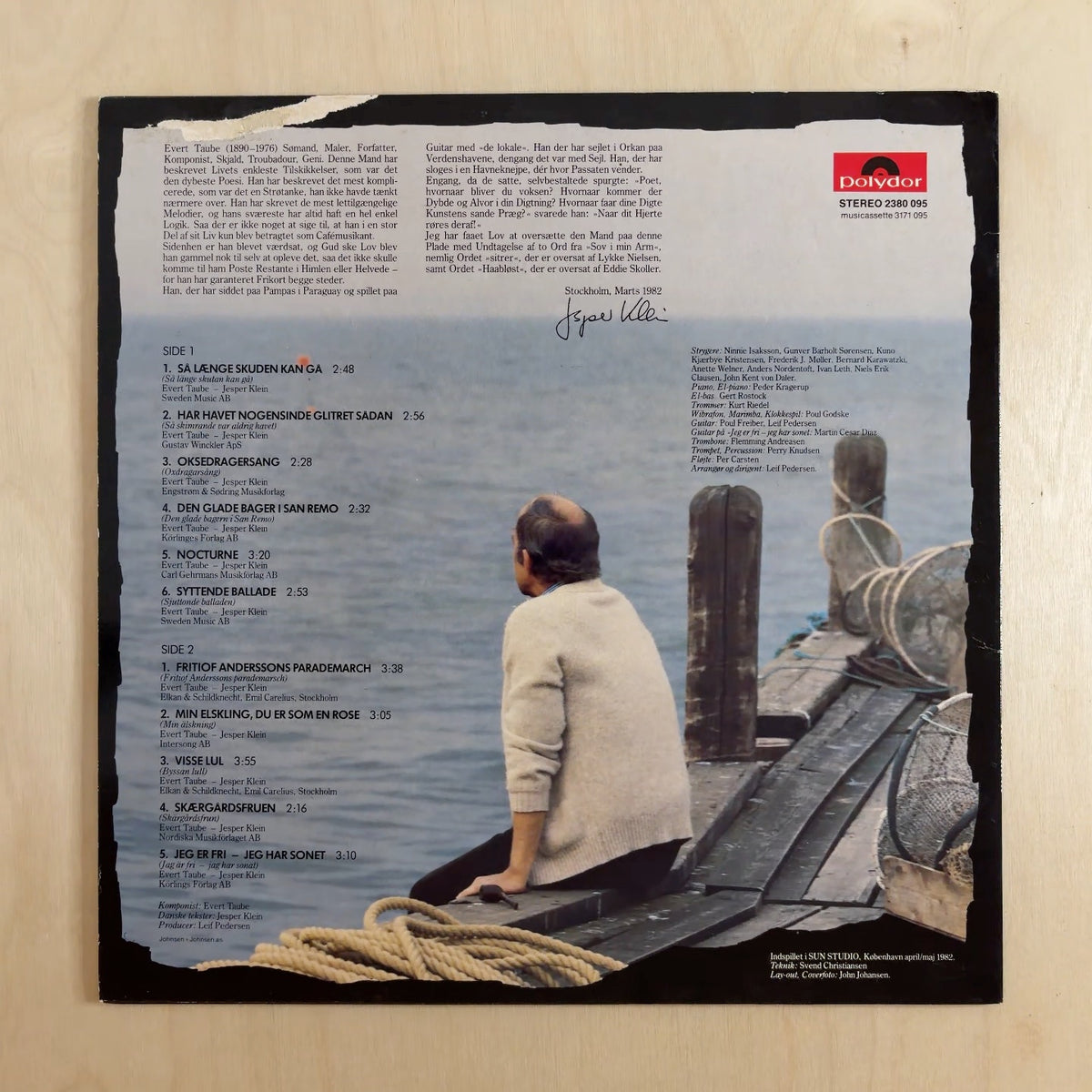 Otto Brandenburg – Har Havet Nogensinde Glitret Sådan? – back cover