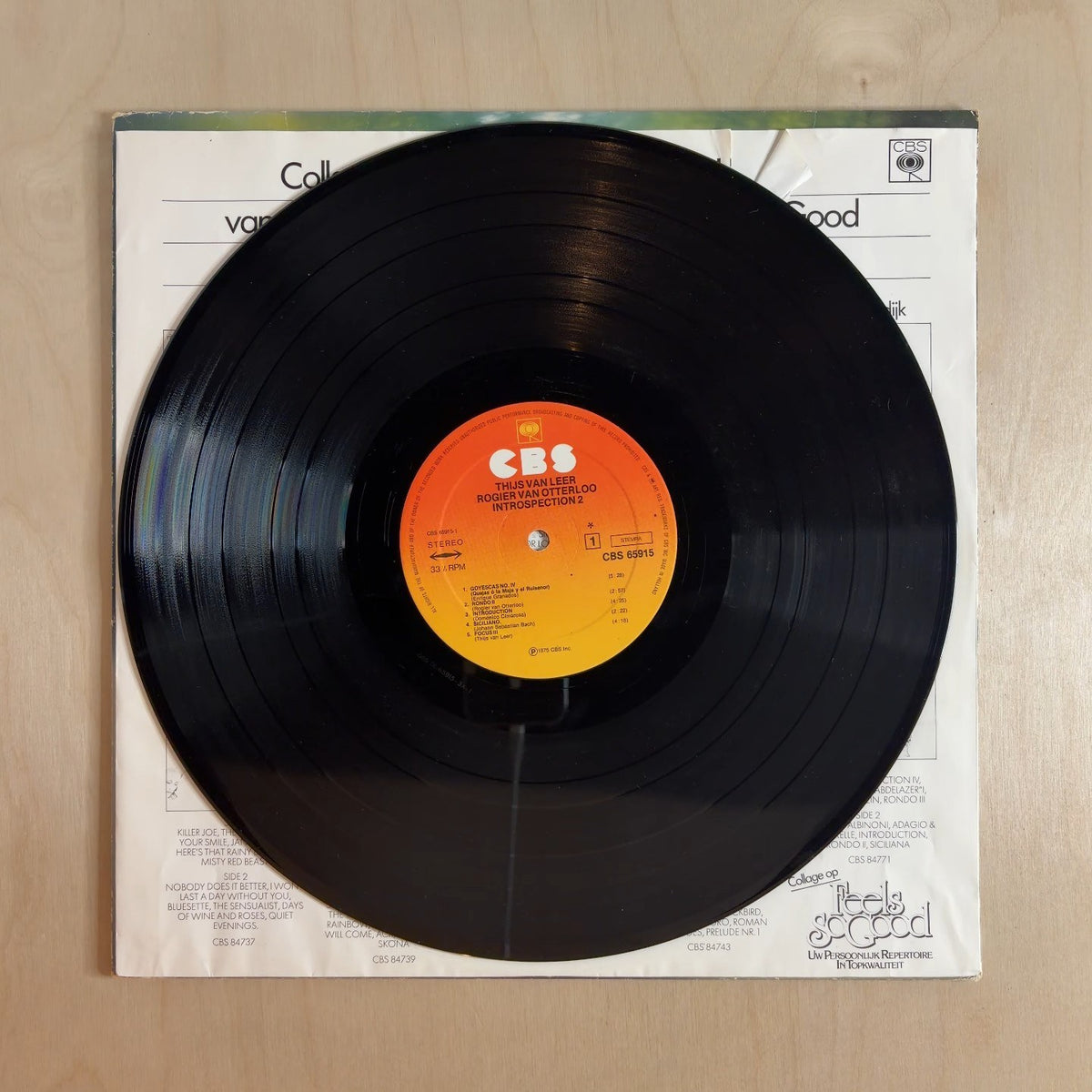 Thijs van Leer – Introspection 2 – record label