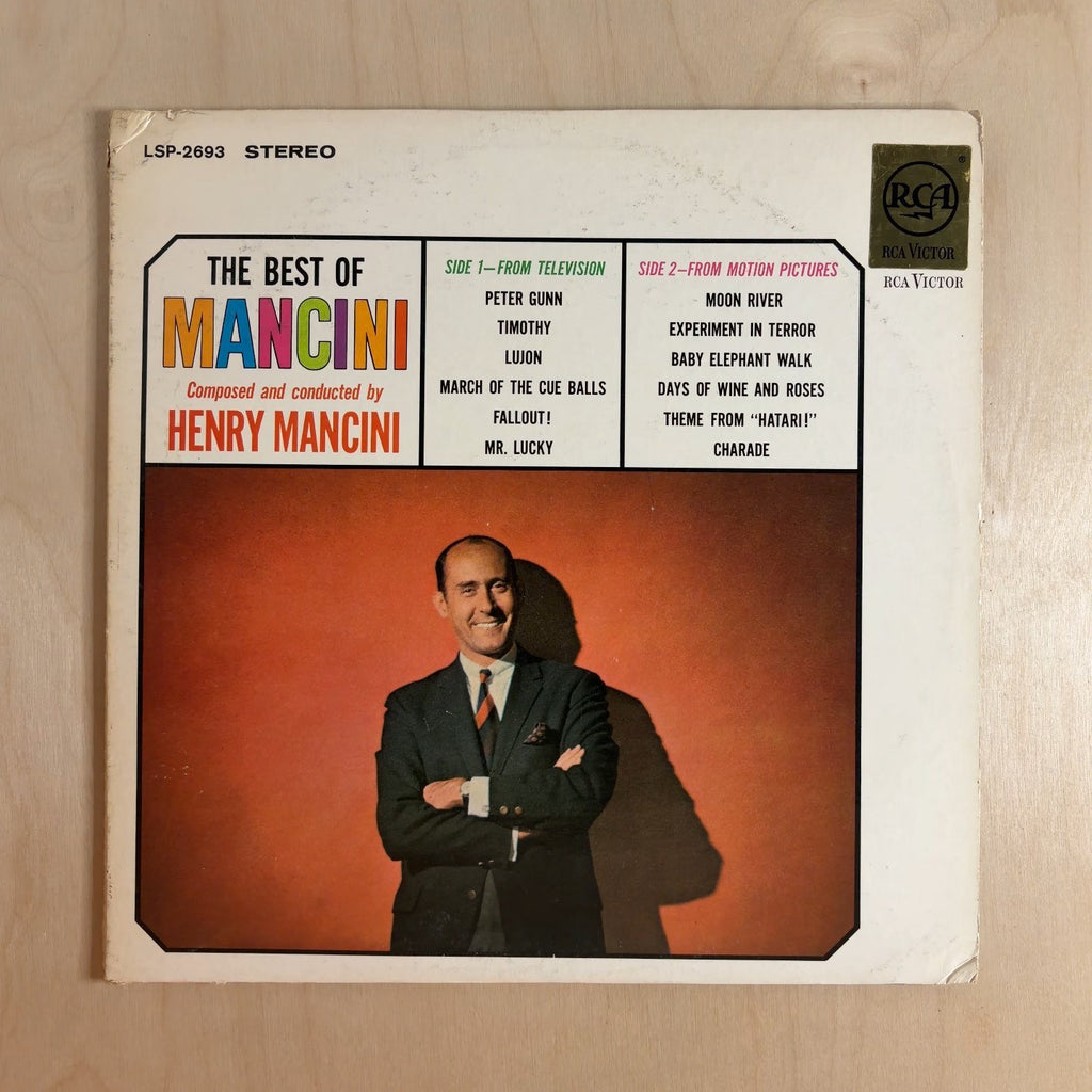 Henry Mancini – The Best Of Mancini – front cover
