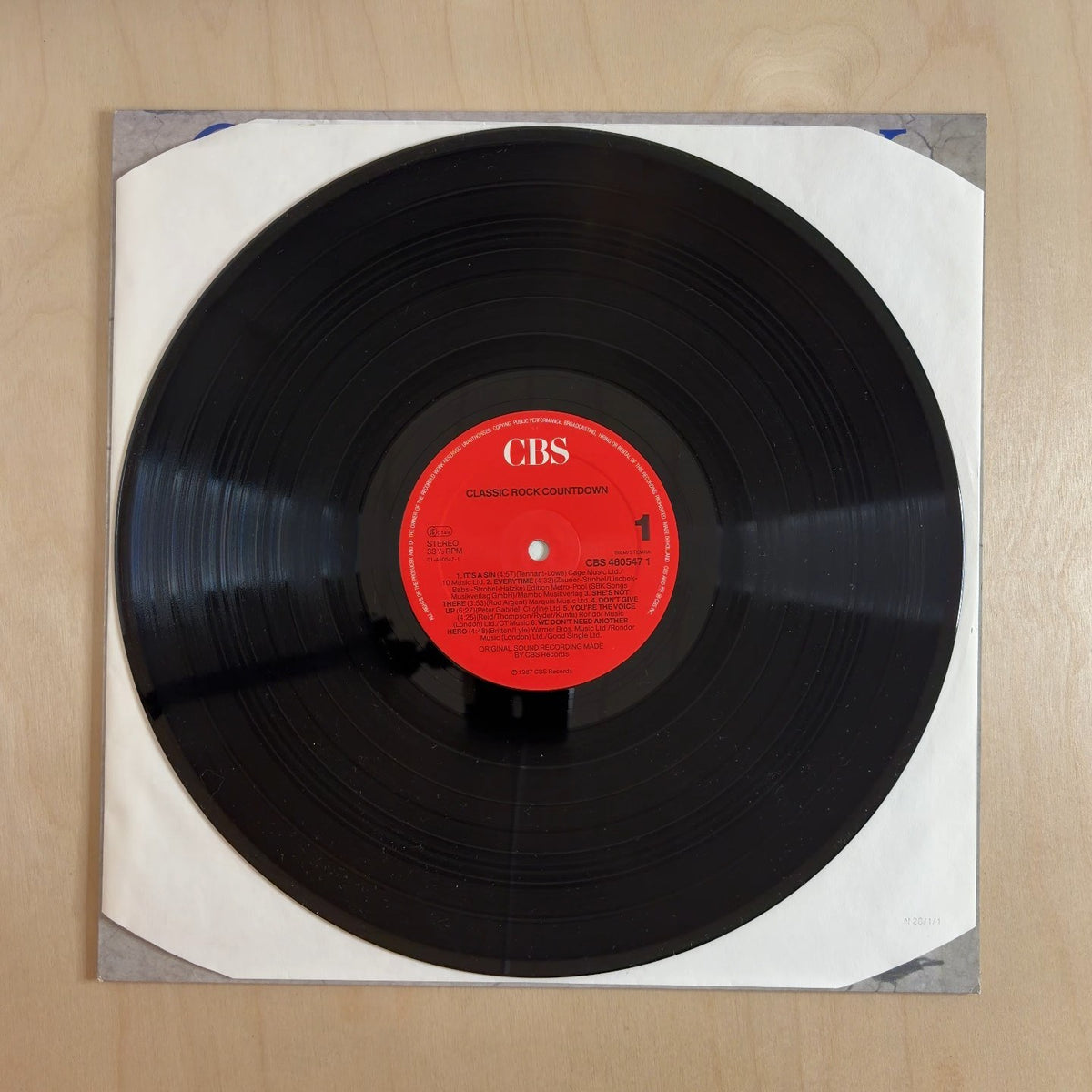 London Symphony Orchestra – Classic Rock Countdown – record label