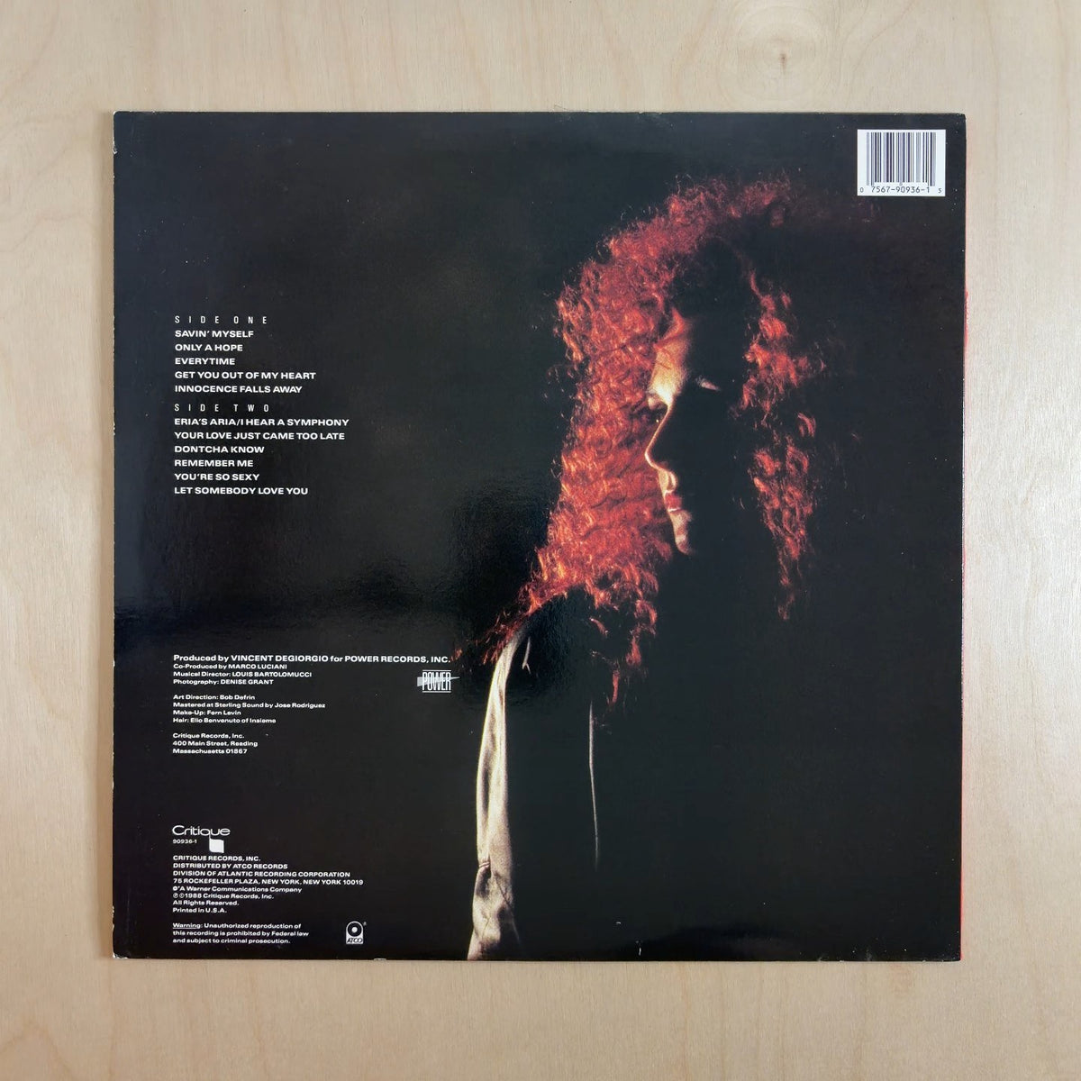 Eria Fachin – My Name Is Eria Fachin – back cover