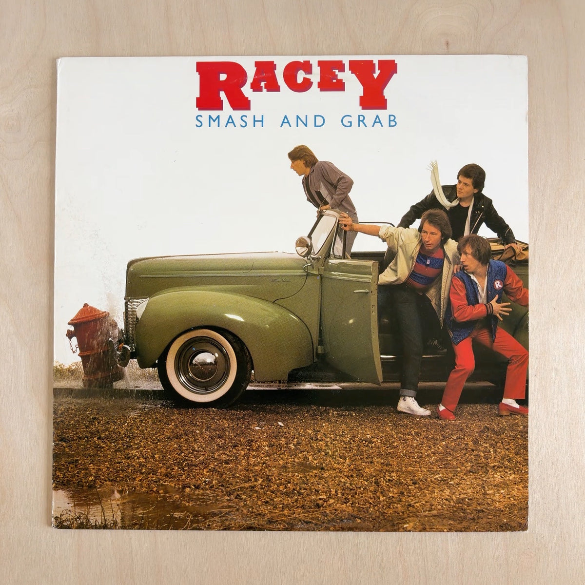 Racey – Smash And Grab – front cover