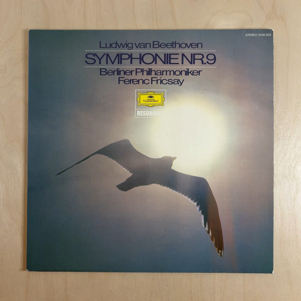 Ludwig van Beethoven, Berliner Philharmoniker, Ferenc Fricsay – Symphonie Nr. 9 – front cover