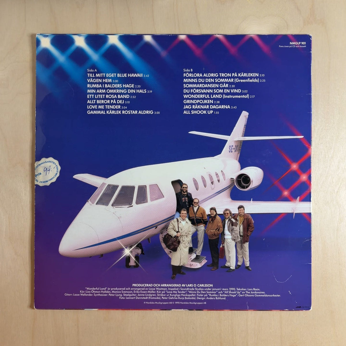 Vikingarna – Kramgoa Låtar 18 – back cover