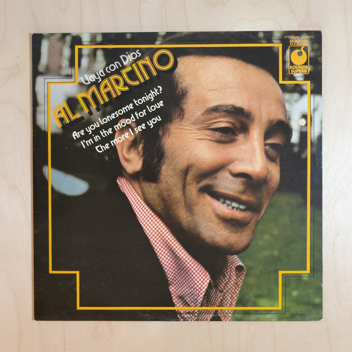 Al Martino – Vaya Con Dios – front cover