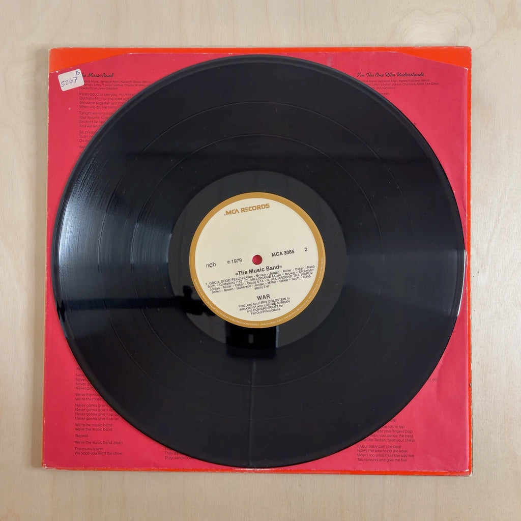 War – The Music Band – record label