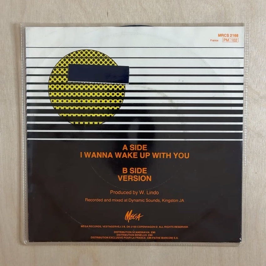 Boris Gardiner – I Wanna Wake Up With You – back cover