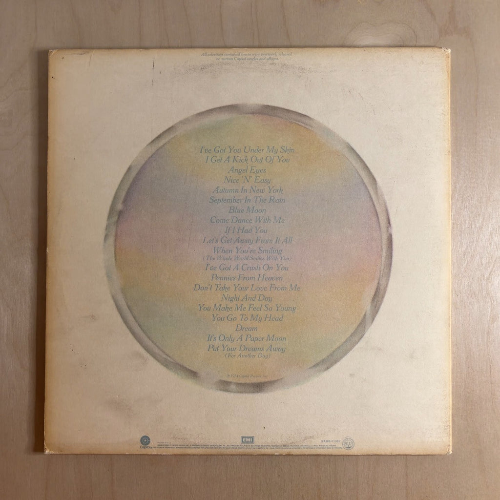 Frank Sinatra – Round #1 – back cover