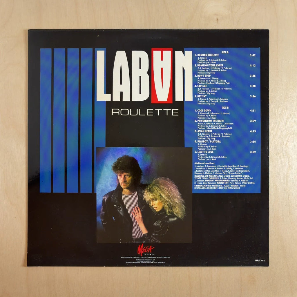 Laban – Roulette – back cover