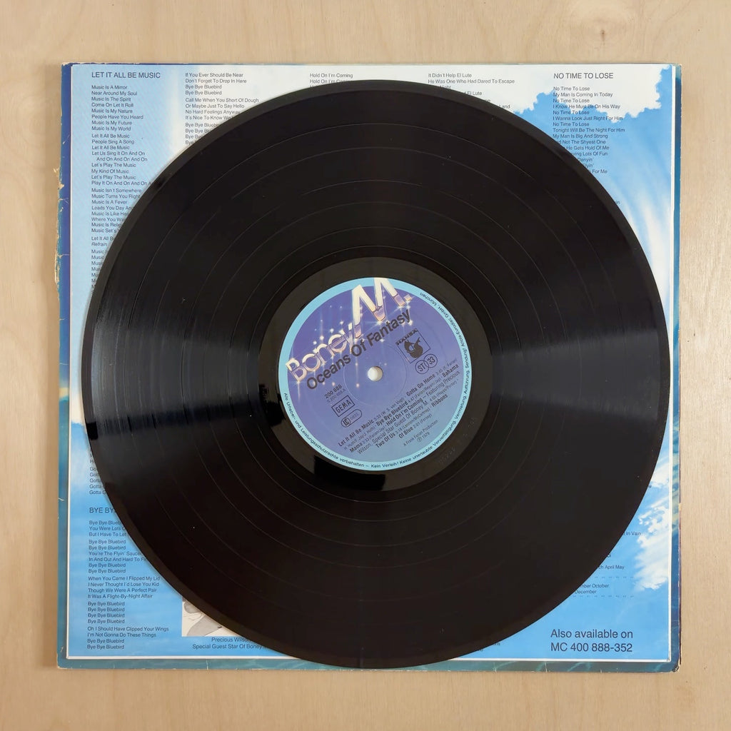 Boney M. – Oceans Of Fantasy – record label