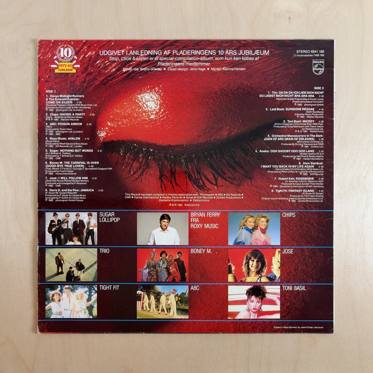 Various – Stop, Look & Listen – back cover