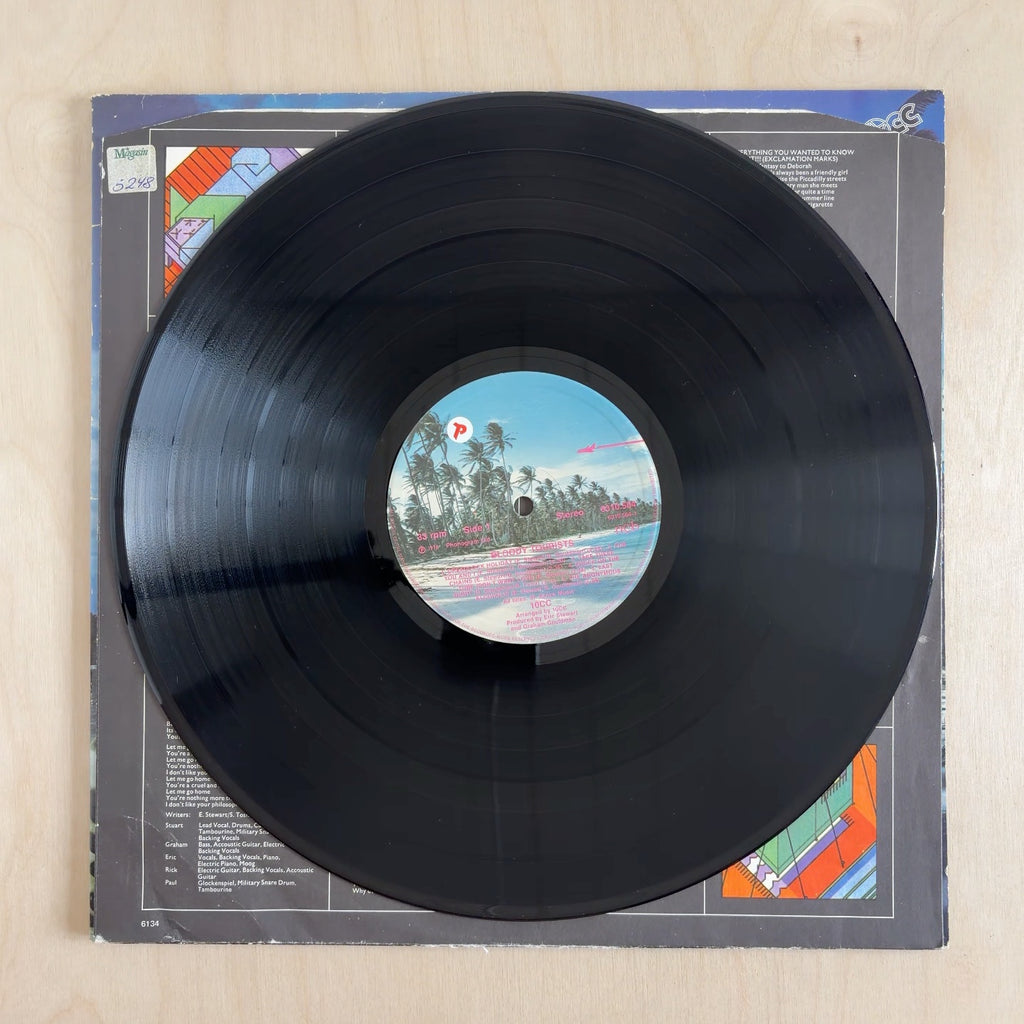 10cc – Bloody Tourists – record label