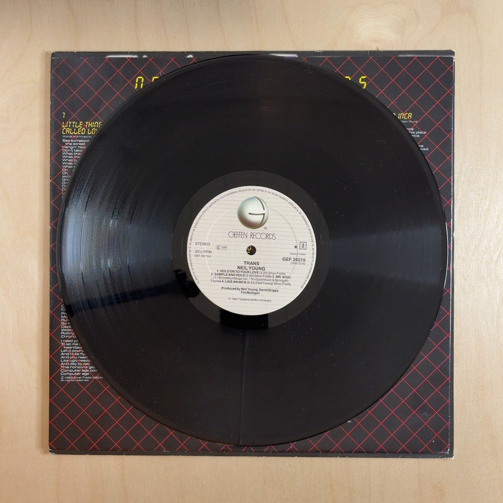 Neil Young – Trans – record label