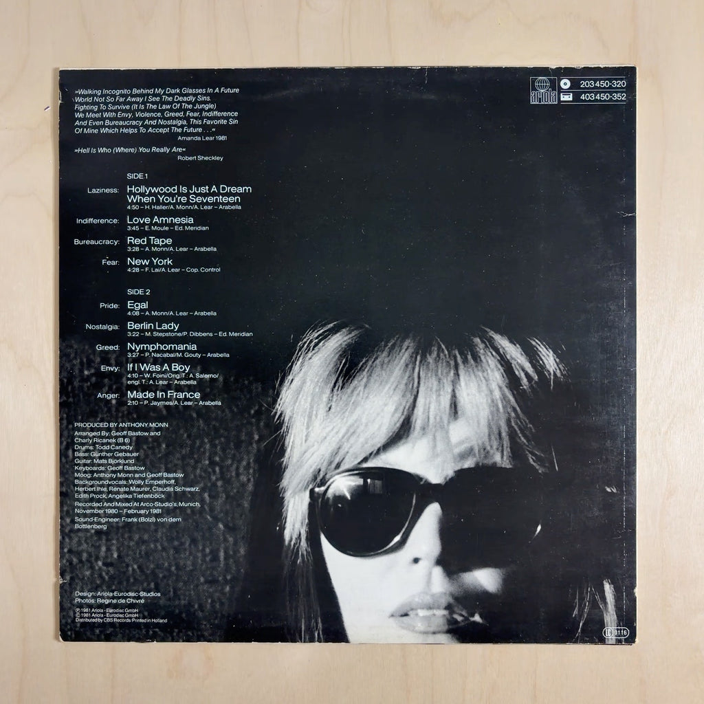 Amanda Lear – Incognito