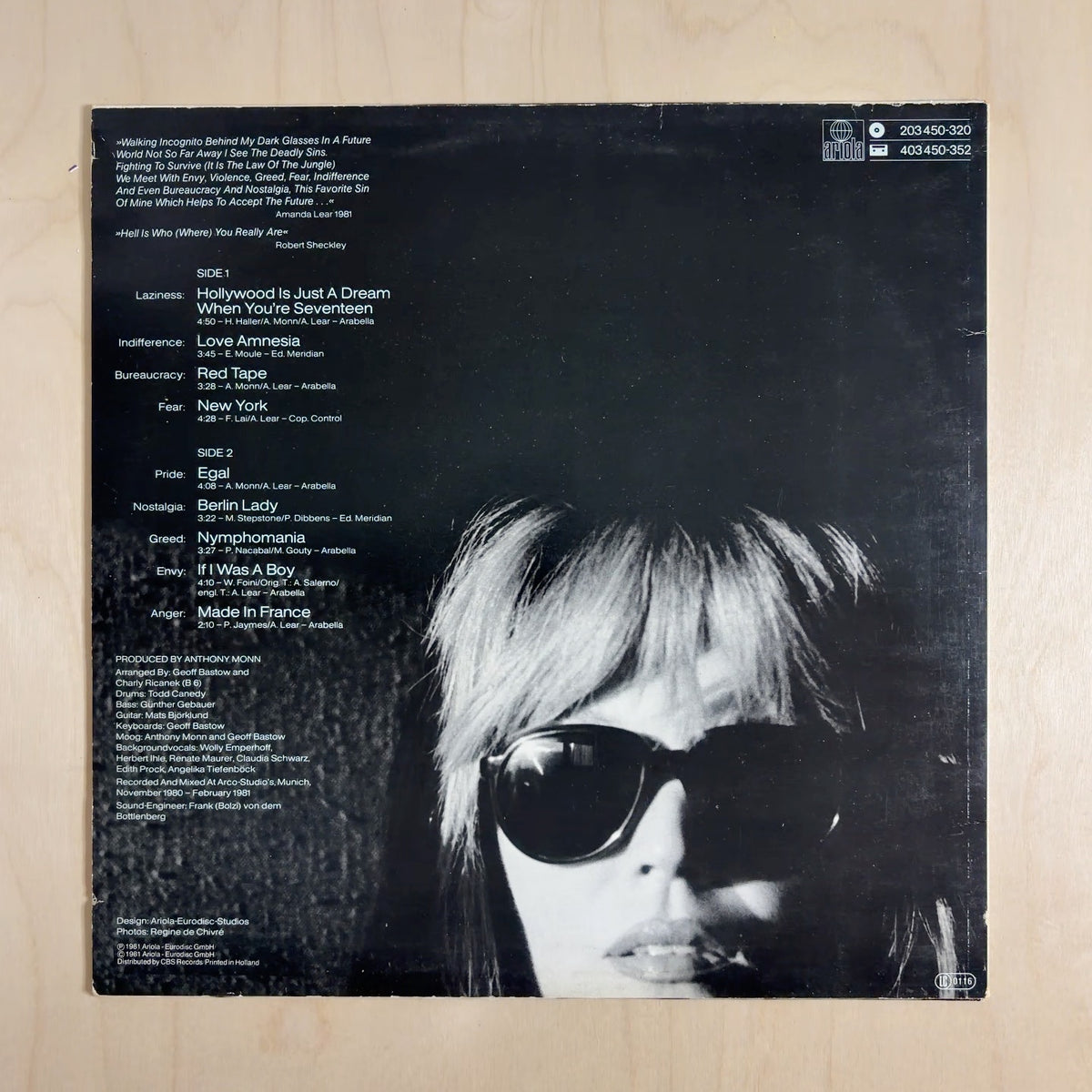 Amanda Lear – Incognito