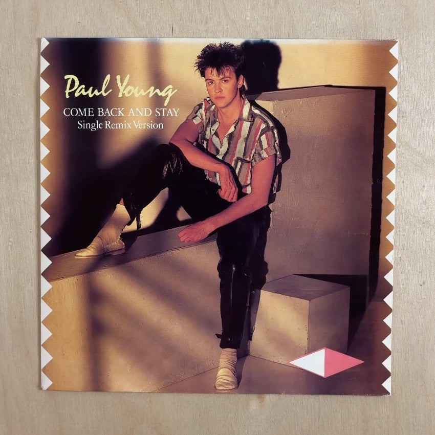 Paul Young – Come Back And Stay (Single Remix Version) – front cover