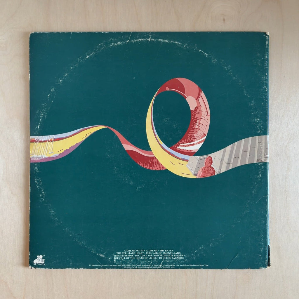The Alan Parsons Project – Tales Of Mystery And Imagination – back cover