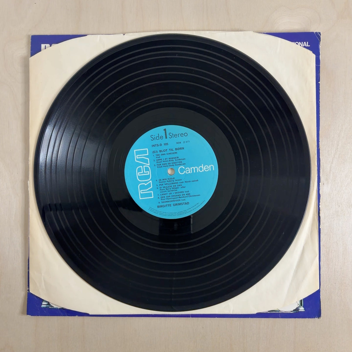 Birgitte Grimstad – (Ej) blot til børn – record label