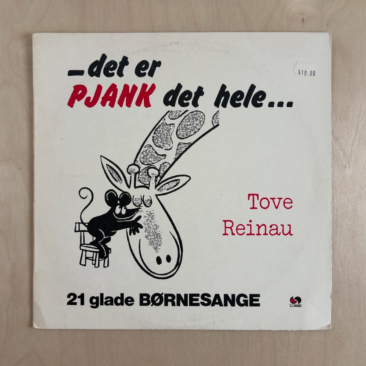 Tove Reinau – Det Er Pjank Det Hele – front cover