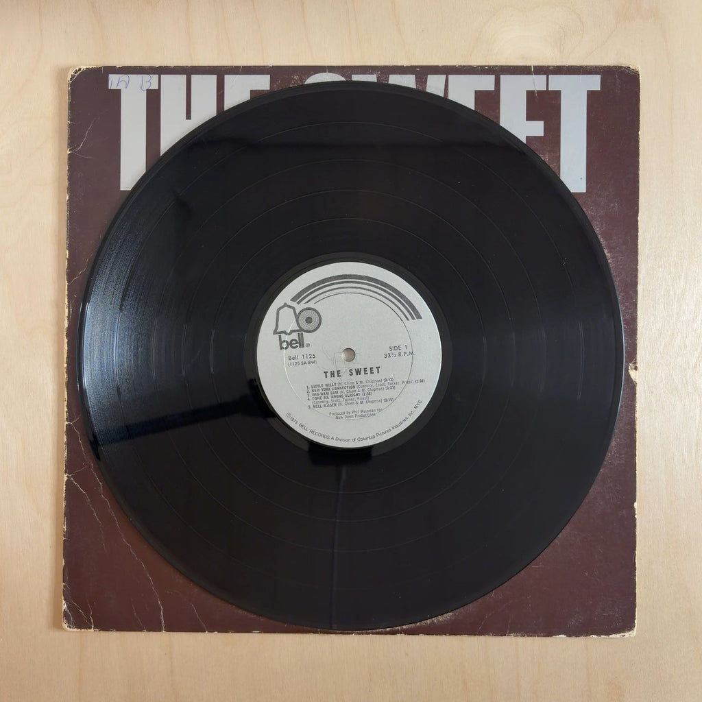 The Sweet – The Sweet Featuring "Little Willy" & "Blockbuster" – record label
