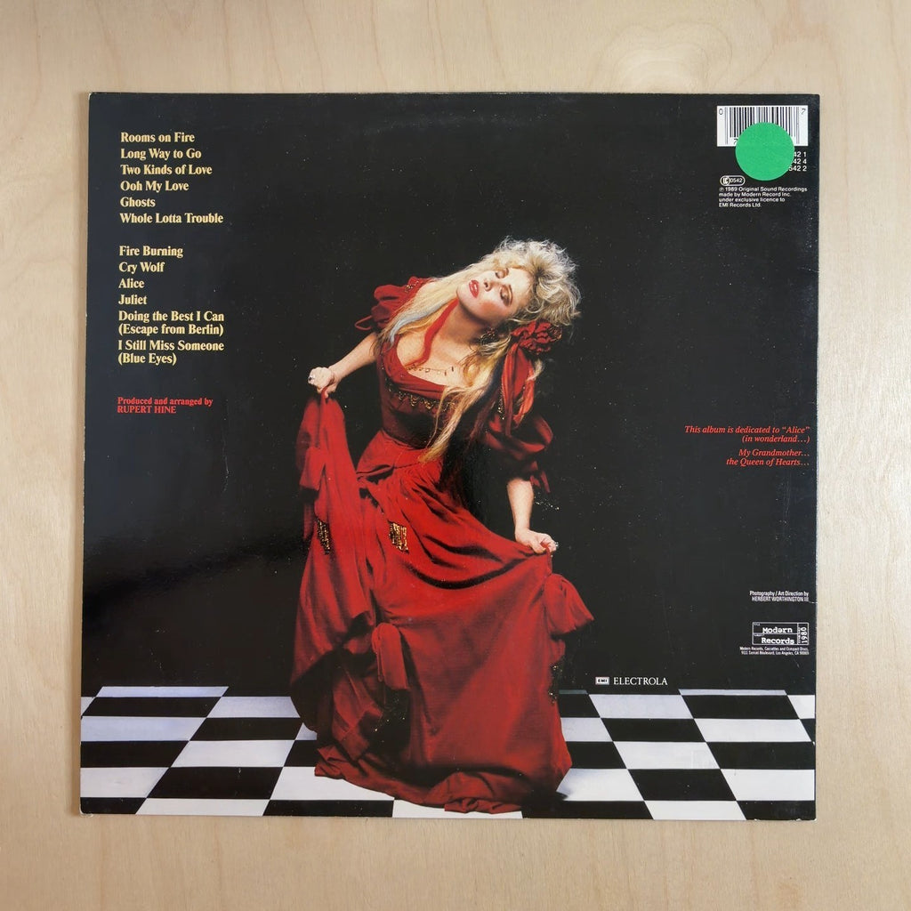Stevie Nicks – The Other Side Of The Mirror – back cover