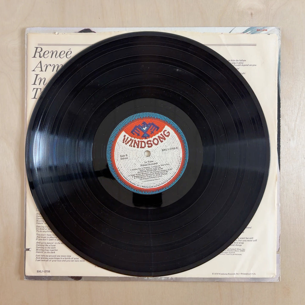 Renée Armand – In Time – record label