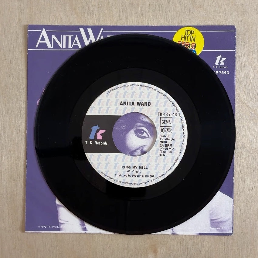 Anita Ward – Ring My Bell – record label