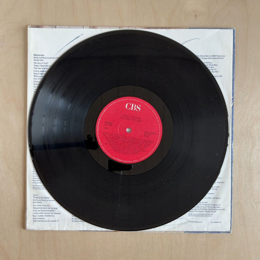 Deniece Williams – As Good As It Gets – record label
