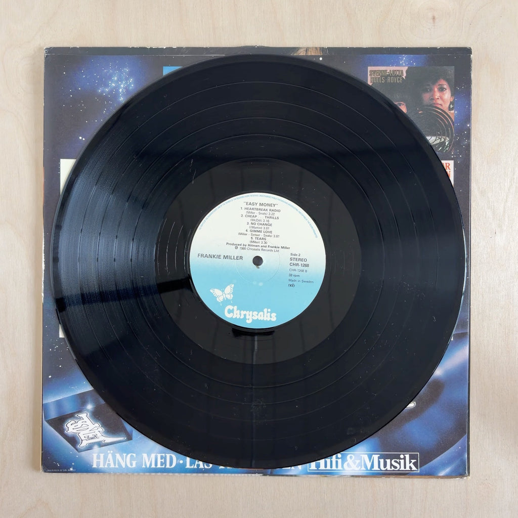Frankie Miller – Easy Money – record label