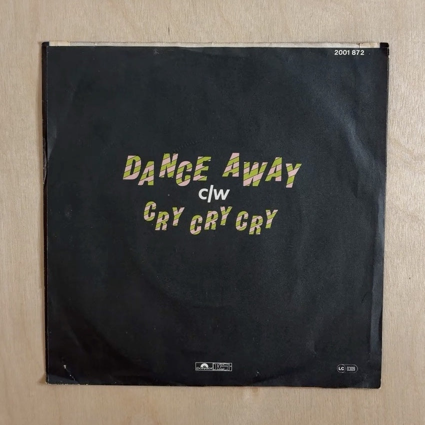 Roxy Music – Dance Away – back cover