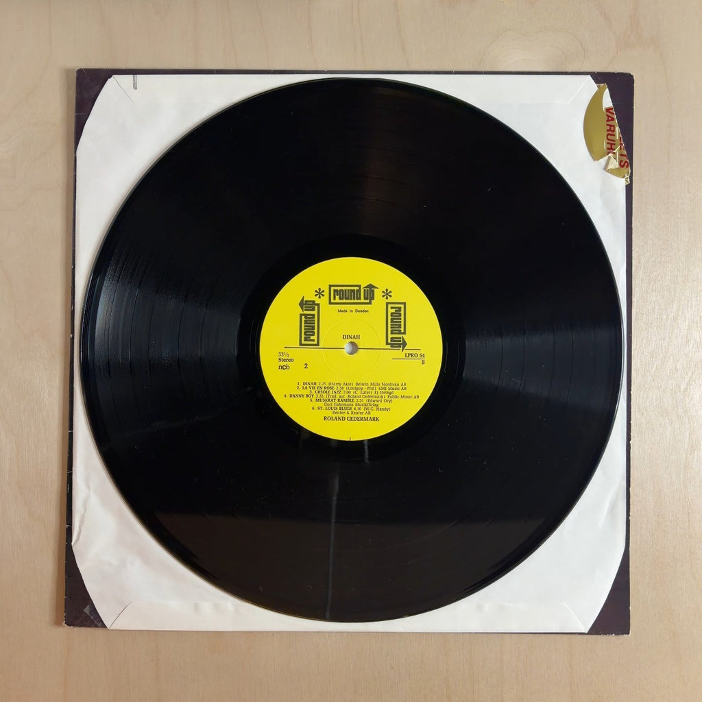 Roland Cedermark – Dinah – record label