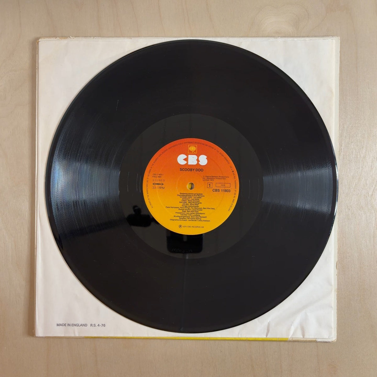 No Artist – Scooby Doo: Basketmysteriet På Spökön! – record label