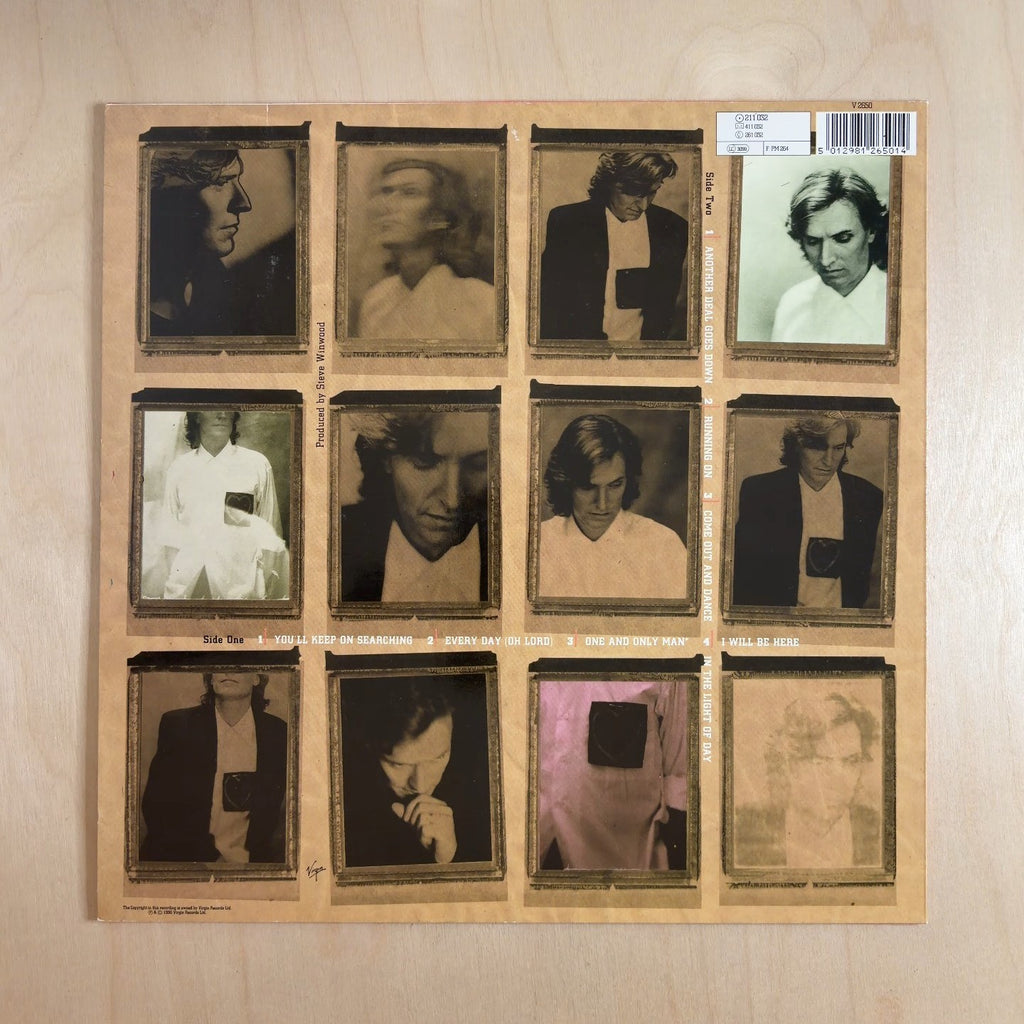 Steve Winwood – Refugees Of The Heart – back cover