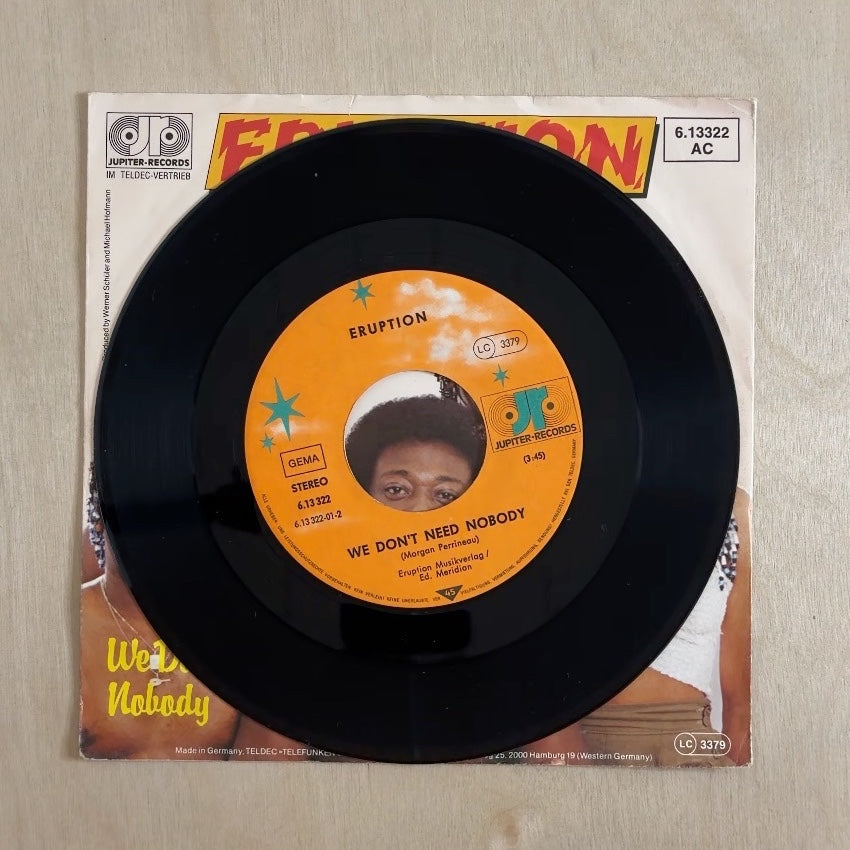 Eruption – In A 1000 Years – record label