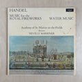 Georg Friedrich Händel, The Academy Of St. Martin-in-the-Fields, Sir Neville Marriner – Music For The Royal Fireworks / Water Music – front cover
