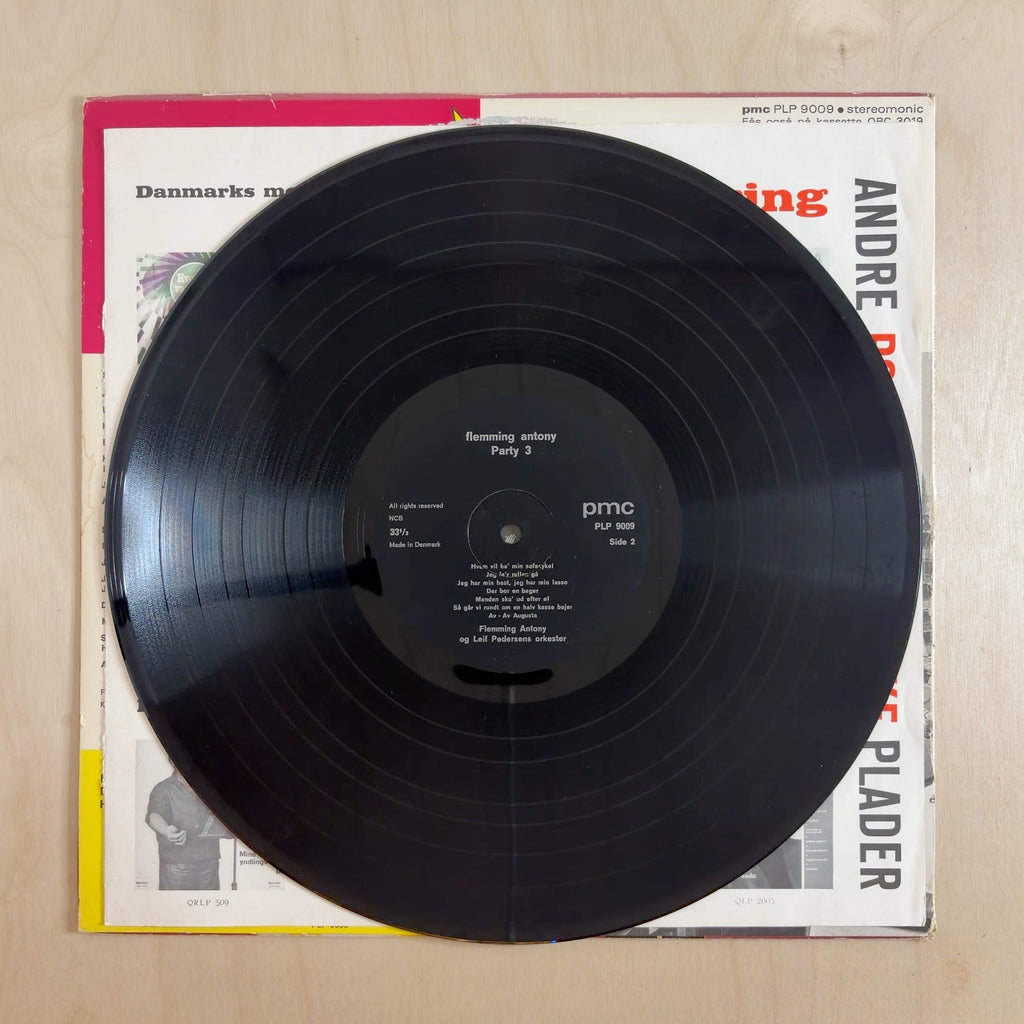 Flemming Antony – Party 3 – record label