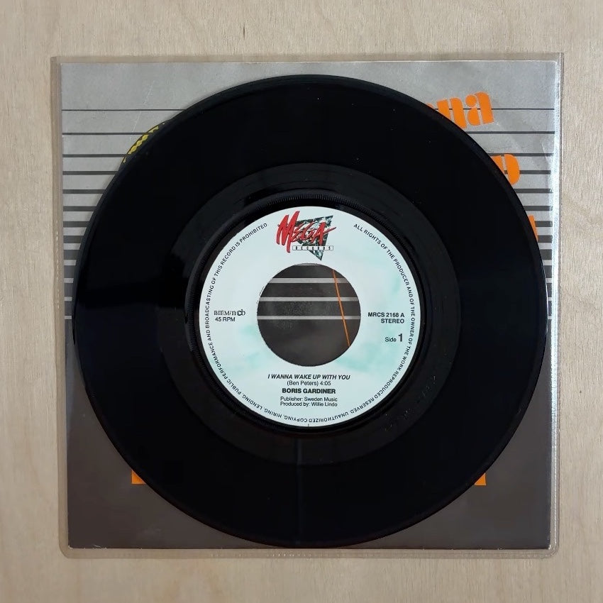 Boris Gardiner – I Wanna Wake Up With You – record label