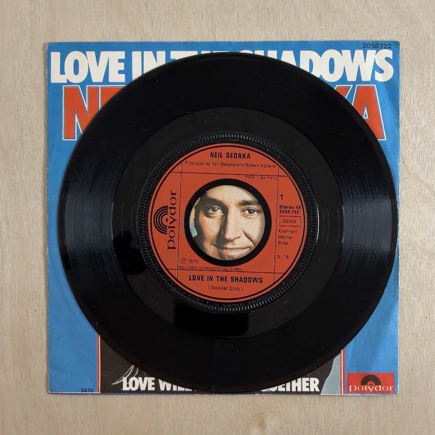 Neil Sedaka – Love In The Shadows – record label
