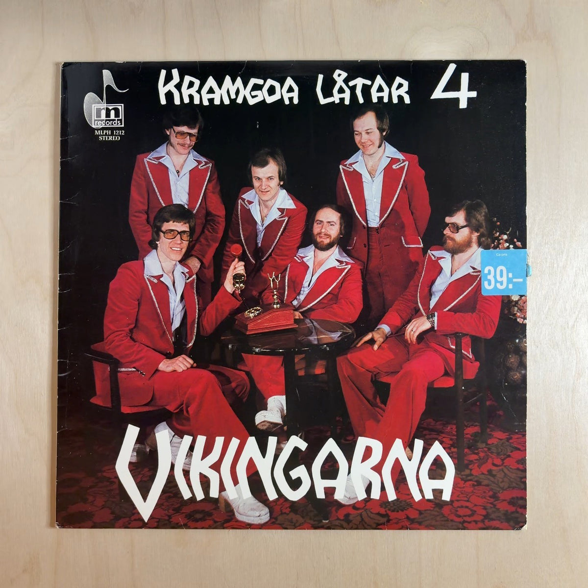 Vikingarna – Kramgoa Låtar 4 – front cover