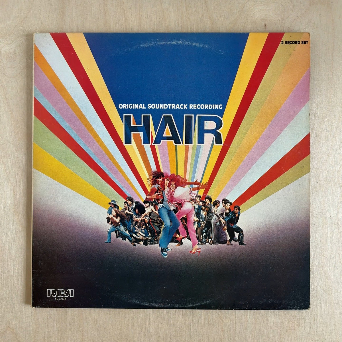 Galt MacDermot – Hair (Original Soundtrack Recording) – front cover