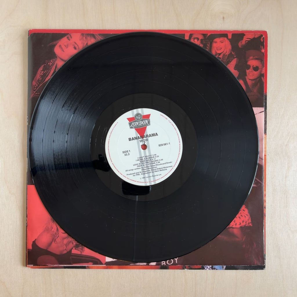 Bananarama – Wow! – record label
