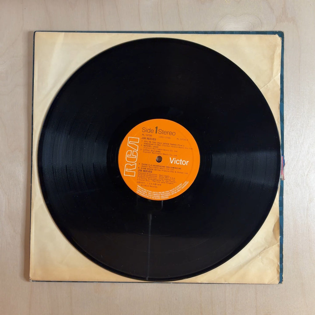 Jim Reeves – Nashville '78 – record label
