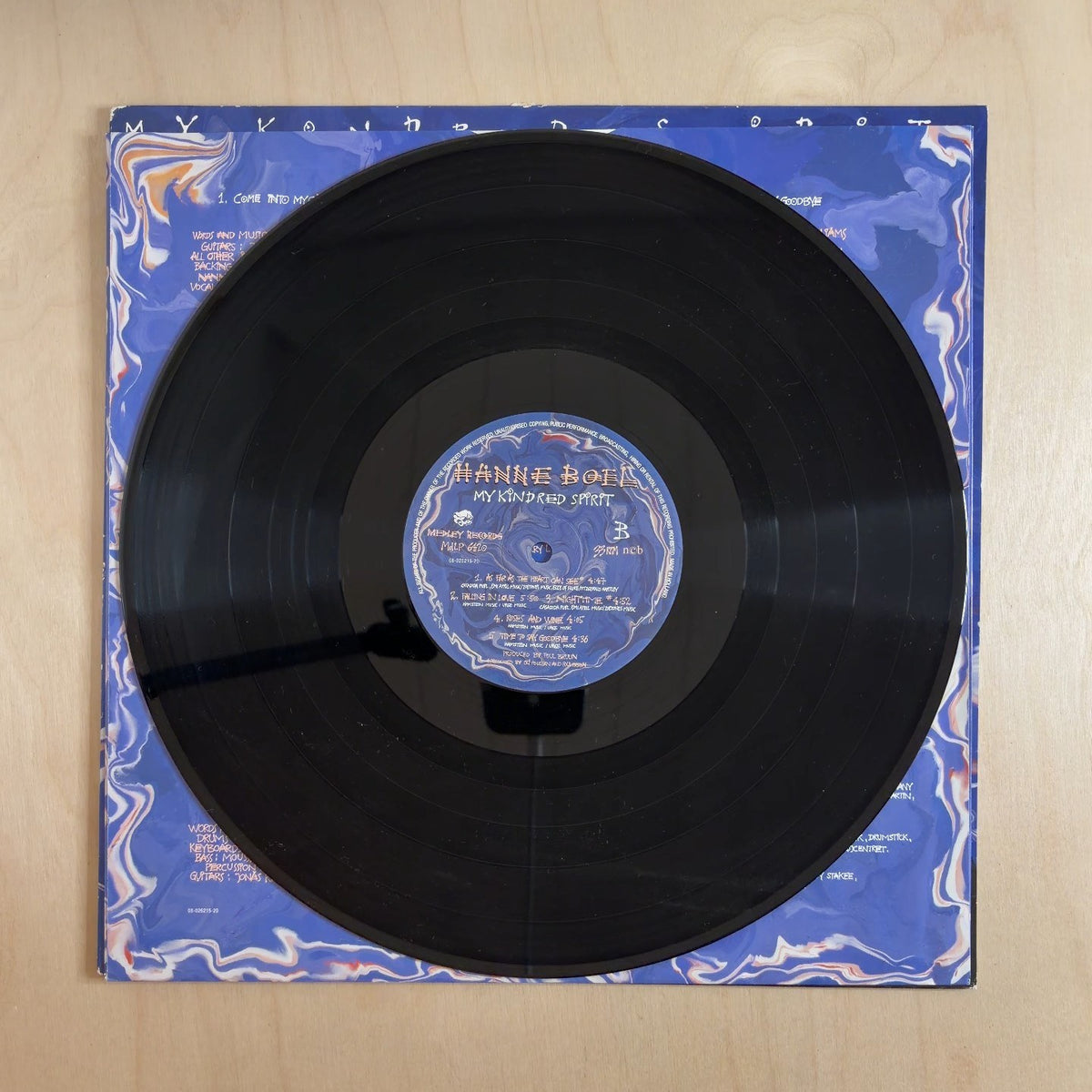Hanne Boel – My Kindred Spirit – record label