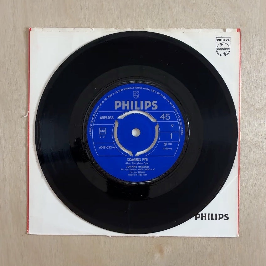 Johnny Reimar – Skagens Fyr / Søde Piger I Minishorts – record label