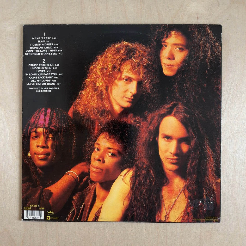 Dan Reed Network – Slam – back cover