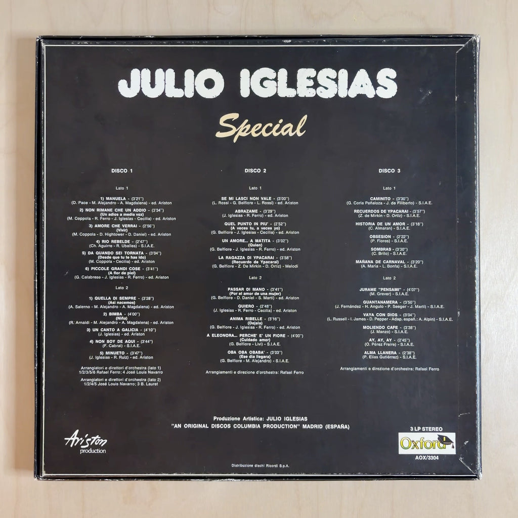 Julio Iglesias – Special